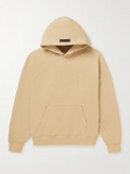Logo-Appliquéd Fleece-Back Cotton-Blend Jersey Hoodie